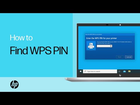 How to Find the WPS PIN to Complete Printer Setup | HP Printers | @HPSupport