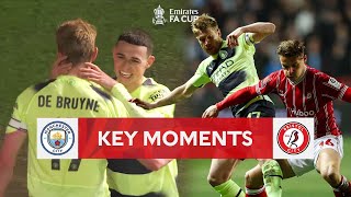 Bristol City v Manchester City | Key Moments | Fifth Round | Emirates FA Cup 2022-23