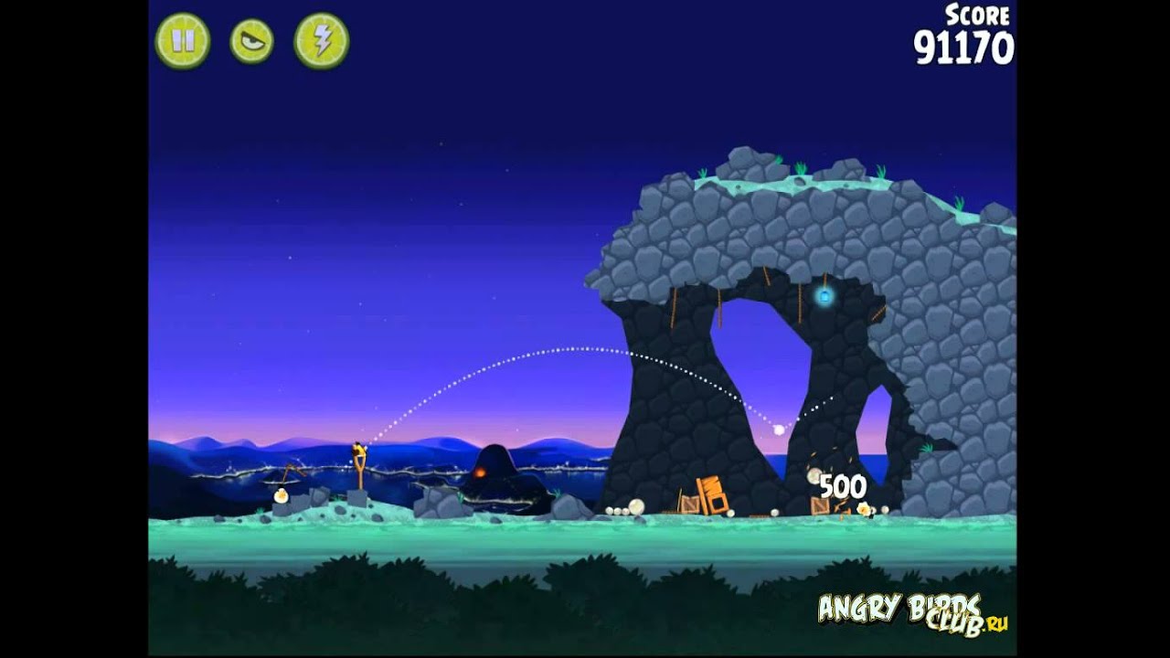 Angry Birds Rio Rocket Rumble Уровень 8 - Прохождение на 3 Звезды - 3 ...