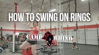 Obstacle Training Techniques: How to swing on rings