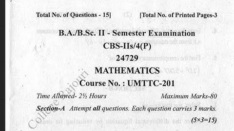 College 2nd Sem Mathematics Paper 😲😲 . Rohit desi boy ..