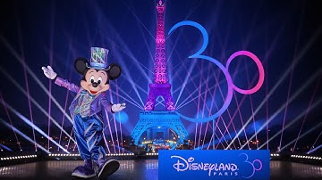 Mickey Mouse Lights up Eiffel Tower for 30th Anniversary of Disneyland Paris (Official Video)
