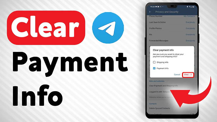 How To Clear Payment Info In Telegram - Full Guide