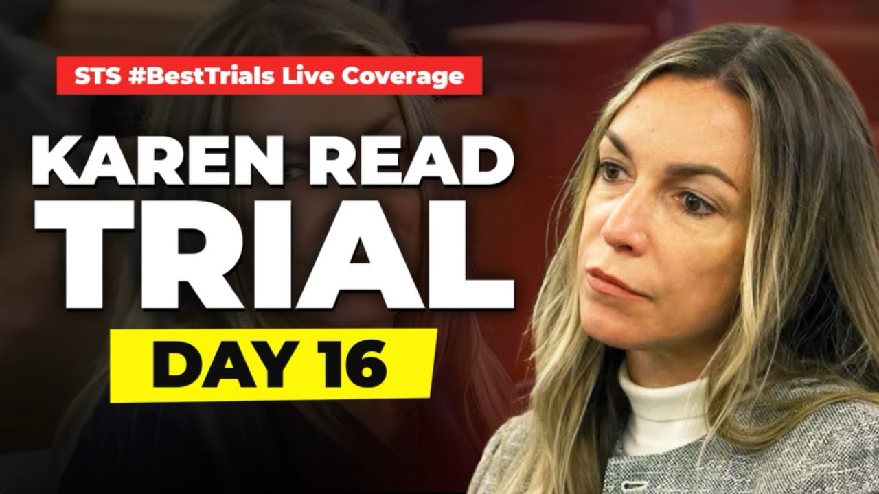 LiveStream Karen Read Trial: Witness Testimony Day 16 - YouTube