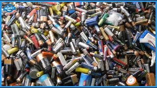 The recycling process of exhausted batteries, accumulators and scrap aluminum.