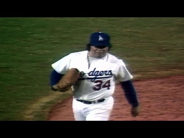 1988 World Series Champion Fernando Valenzuela Game Worn Dodgers Jersey
