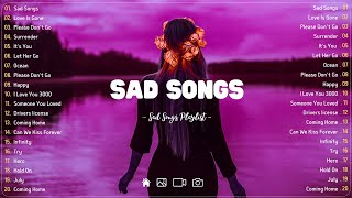 Sad Songs Sad songs playlist with lyrics ~ Depressing Songs 2024 That Will Cry Vol. 274