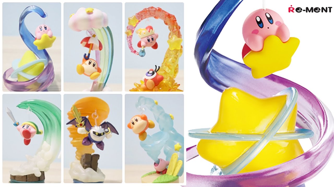 阿平實況 開箱 REMENT 星之卡比 探索發現 SWING KIRBY 盒玩 食玩 YouTube