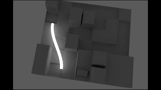 Maya: Extruded Mesh Light