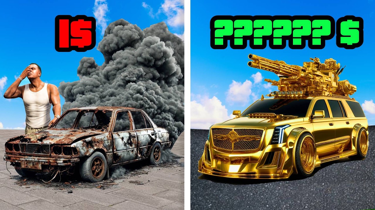 Cada vez que CHOCO mi COCHE SE HACE MÁS CARO en GTA 5