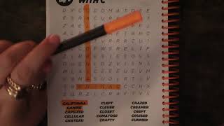 Word Search: Starts with C [Soft Spoken ASMR Sleep Aid] [Chalk Writing] [Whispering] [Binaural] screenshot 2