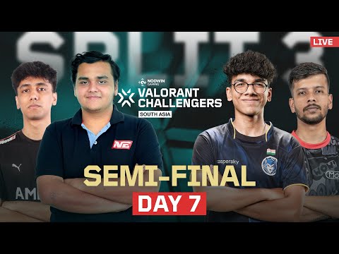[HINDI/URDU]  Valorant Challengers South Asia 2024 | Split 3 | Semi-Final | Day 7