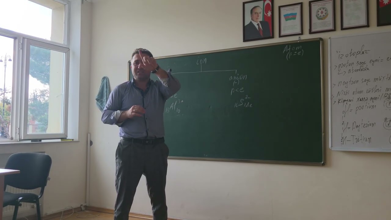 Sinif :7.Mövzu :İzotoplar və ionlar.Mövzu izahı.