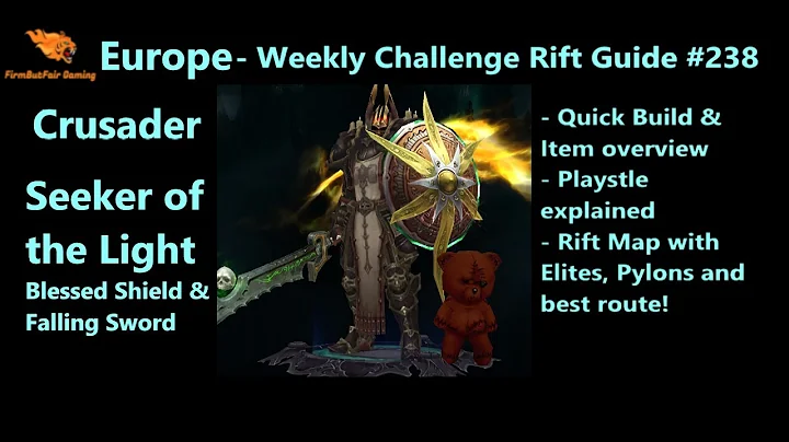 Diablo 3: Europe Challenge Rift#238 - Quick & Easy Guide-Maps & Everything you need for a quick time