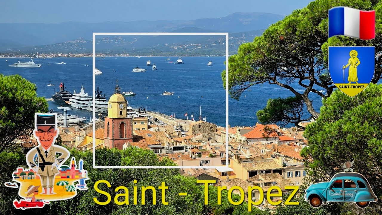 Saint -Tropez  🇨🇵 📽 4K