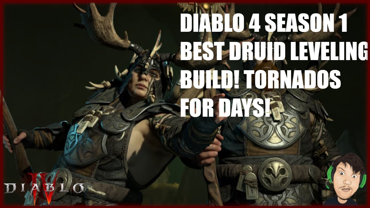 Diablo 4 Season 1 Ultimate Druid Leveling Build. Tornados for days ...