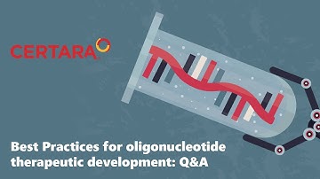 Best Practices for oligonucleotide therapeutic development: Q&A
