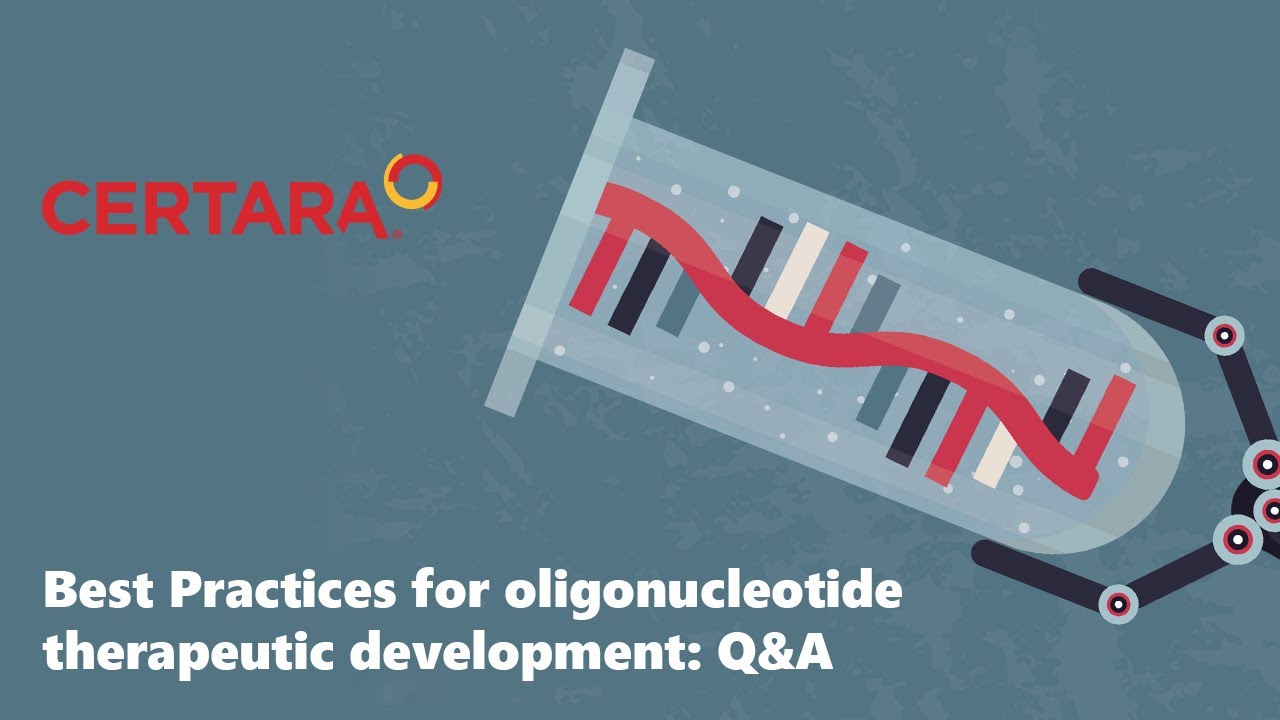 Best Practices for oligonucleotide therapeutic development Q&A YouTube