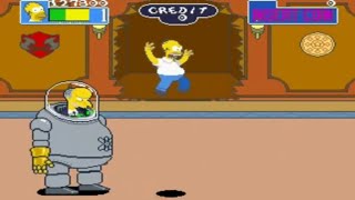 Simpsons Arcade All Bosses and Ending