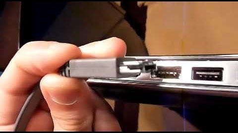 How to use the 4 th USB port as eSATA on HP Pavilion DV7