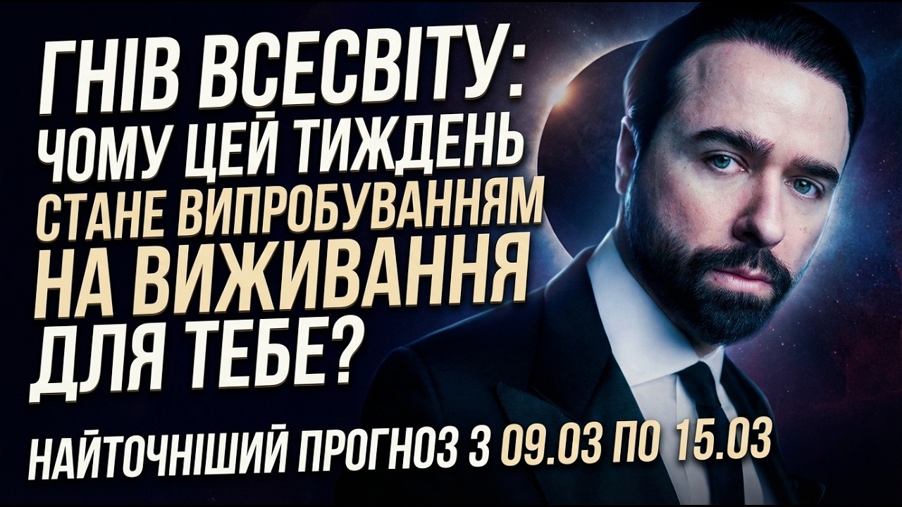Гнів Всесвіту: Чому цей тиждень стане випробуванням на виживання для тебе? Прогноз з 9.03 - 15.03