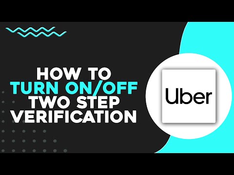 How To Turn OnOff 2 Step Verification on Uber (Quick & Easy)
