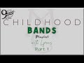 Childhood BANDS Music Playlist w/ Lyrics Part 1 (Boys like Girls, Faber Drive, FM Static) NO ADS