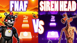 FNAF Song VS Siren Head Song - Tiles Hop EDM RUSH | Security Breach Gameplay screenshot 4