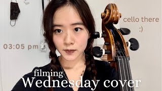 a Sunday in the life of a Juilliard cellist VLOG (performance, BTS filming a cover, & studio class)