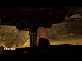 WINDY LANDING IN LAKSELV || WIDERØE DASH 8 TAKEOFF & LANDING + STARTUP