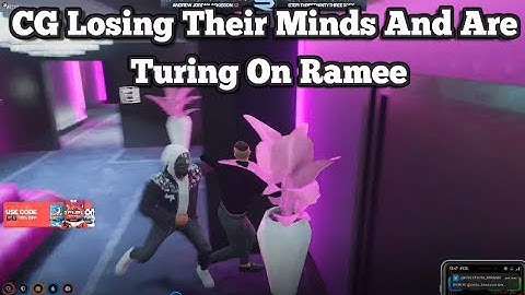 CG Losing Their Minds And Are Turning On Ramee | No-Pixel 3.1