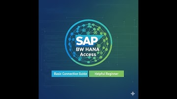 Toegang tot het SAP-BW HANA-systeem | Basisverbindingshandleiding | Zelfstudie voor beginners | #...