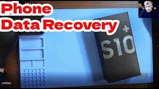 Data Recovery - Samsung S10+ Data Recovery Job - Logic board repair