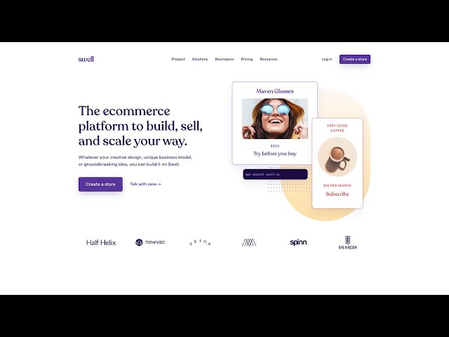 Swell Demo - Headless Ecommerce Platform | Swell.is