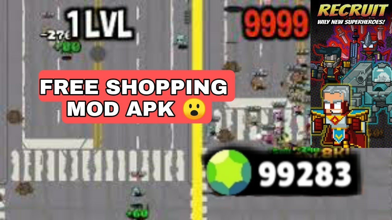 Idle Zombie Superhero mod apk free shopping download 2021 YouTube