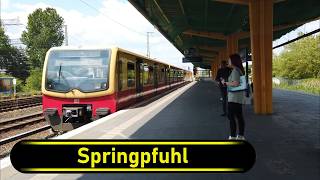 S-Bahn Station Springpfuhl - Berlin 🇩🇪 - Walkthrough 🚶