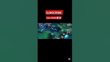CLINT 21 KILLS ☠️MOBILE LEGEND GAMEPLAY  ~MLBB #mobilelegends #shorts