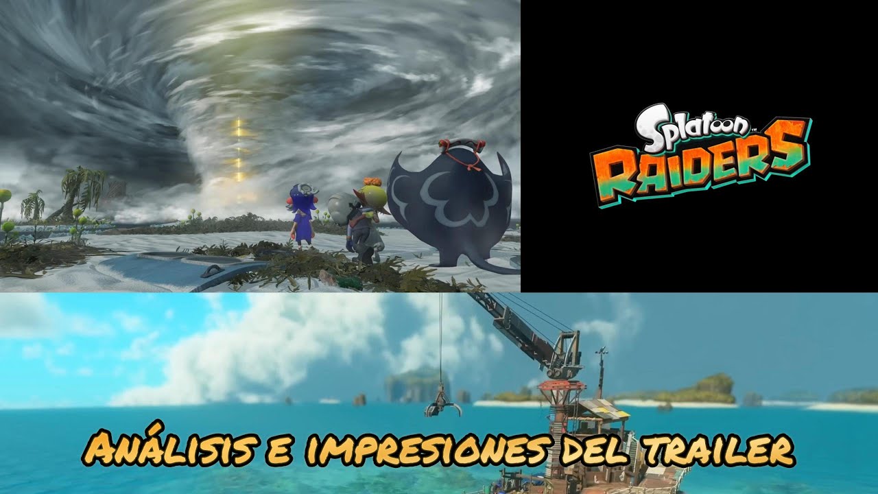 ¿Será el Splatoon Raiders un juego de mundo semi abierto? Análisis e impresiones.