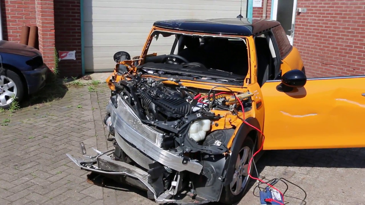 MINI Cooper F56 2015 B38 3-deurs Volcanic Orange parts BILY bmw mini ...