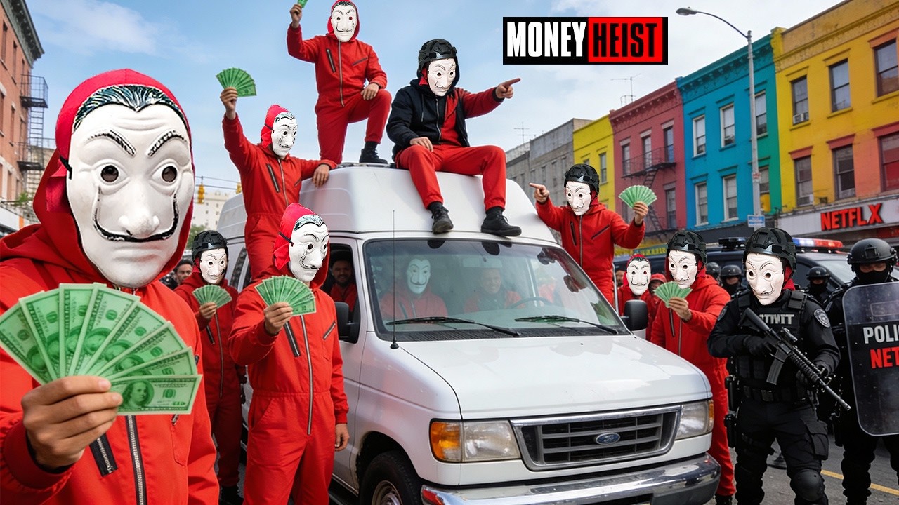 PARKOUR VS MONEY HEIST! 6 | BAD GUYS: NO ESCAPE, The City Is Ours Now (BELLA CIAO) Epic POV