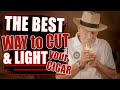 The Best Way to Cut and Light a Cigar