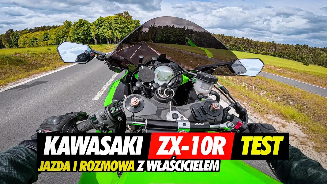 Kawasaki ZX10R - NAJMOCNIEJSZY motocykl jakim jeździłem?!