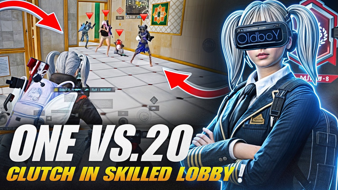 RAW 4 Squad Vs SOLO Me 🔱 4 Finger + Full Gyroscope | Fastest 1Vs4 Clutches BGMI