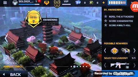 Modern Combat 5:Blackout Android Walkthrough Gameplay - Chapter 2 - Awakening Rinnoji Temple