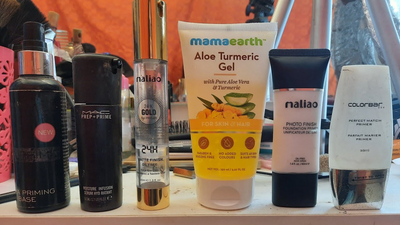 Types of face primer of different skin and there use/ फेस प्राइमर क्या है/प्राइमर का उपयोग कैसे करें
