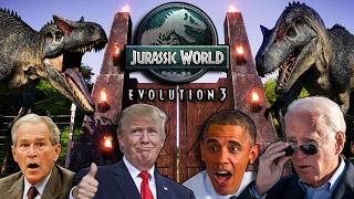 Presidents Play Jurassic World Evolution 3 screenshot 5