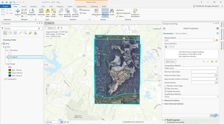 Esri Mining Webinar Series - Creating a Derived Mosaic Dataset