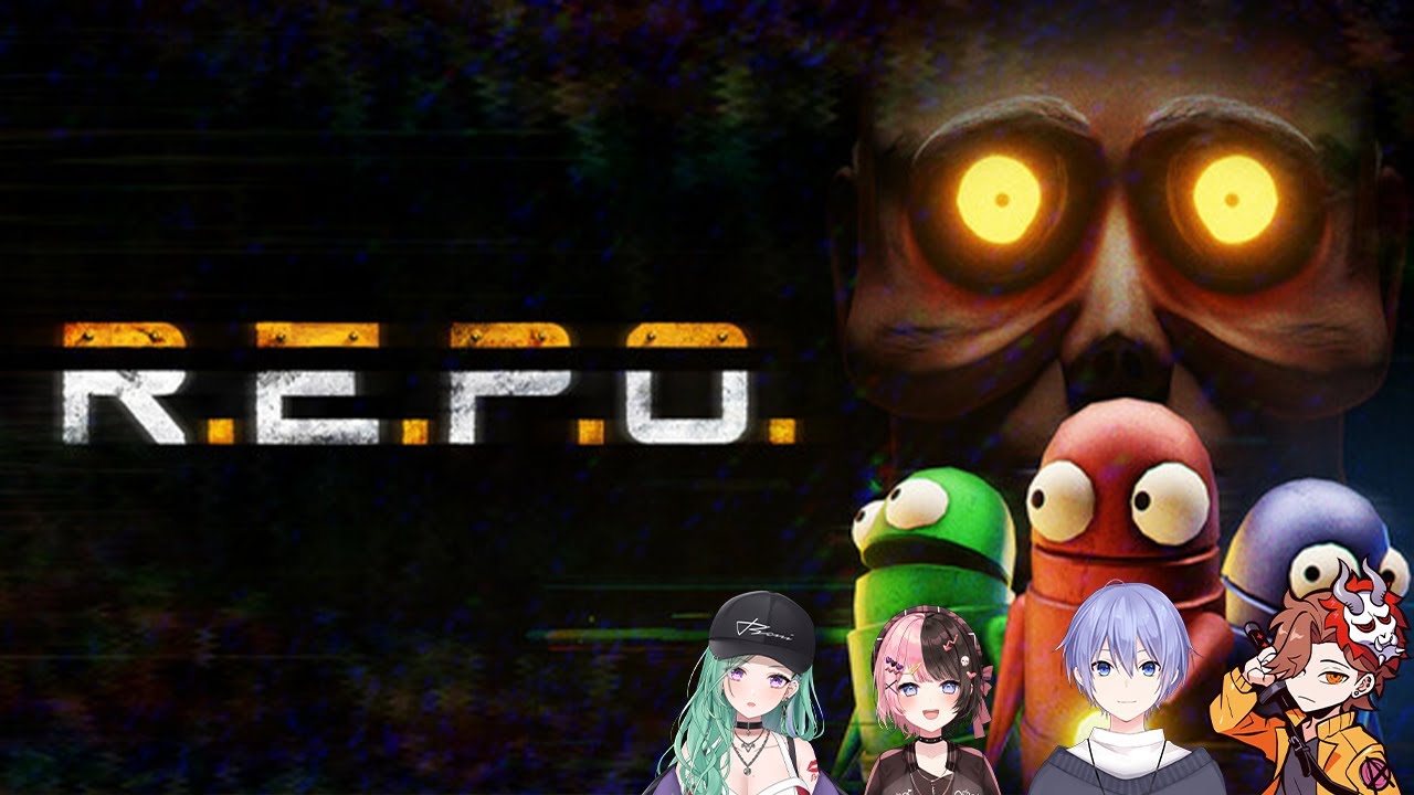 【REPO】本気のれぽ調査隊【白雪レイド ありさか 橘ひなの 八雲べに】