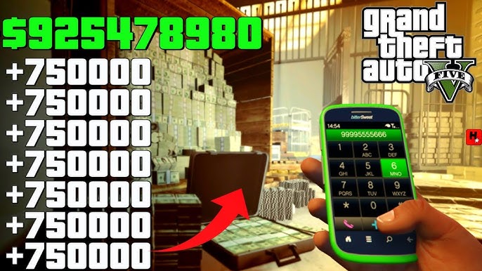 GTA 5: Código do dinheiro Infinito (PS3, PS4 e PS5)