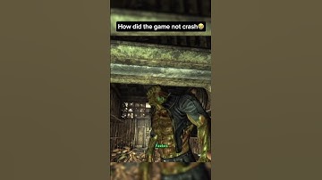 How did my game not crash😭 #fallout4 #fallout #gamingvideos